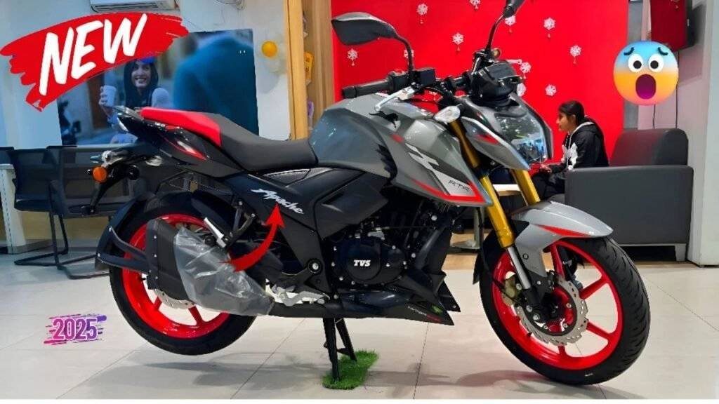 New TVS Apache 160 4V