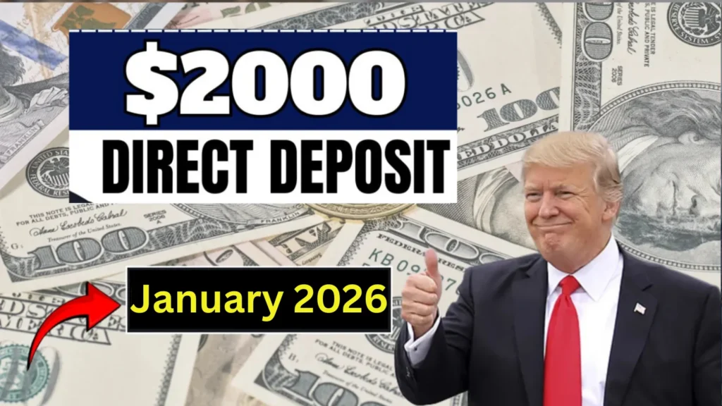 IRS Confirms $2,000 Direct Deposit for All — Payment will be started from 1st January