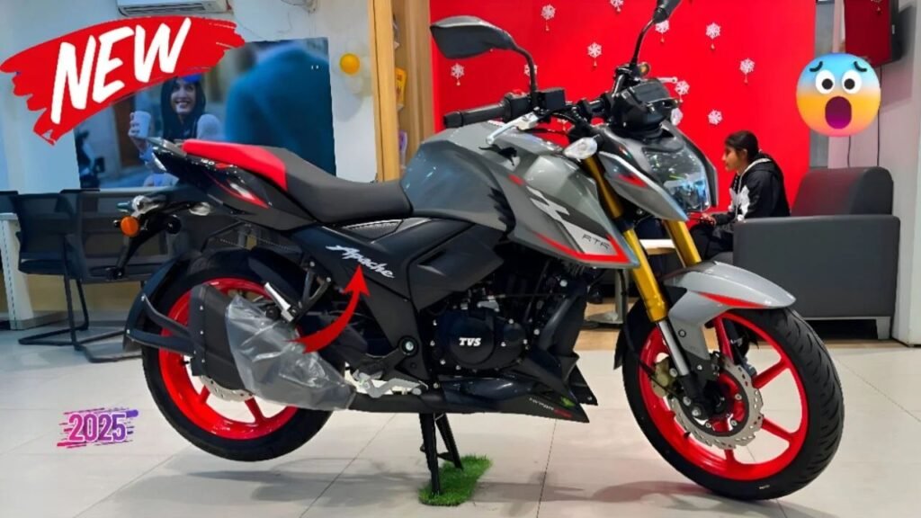 New TVS Apache 160 4V